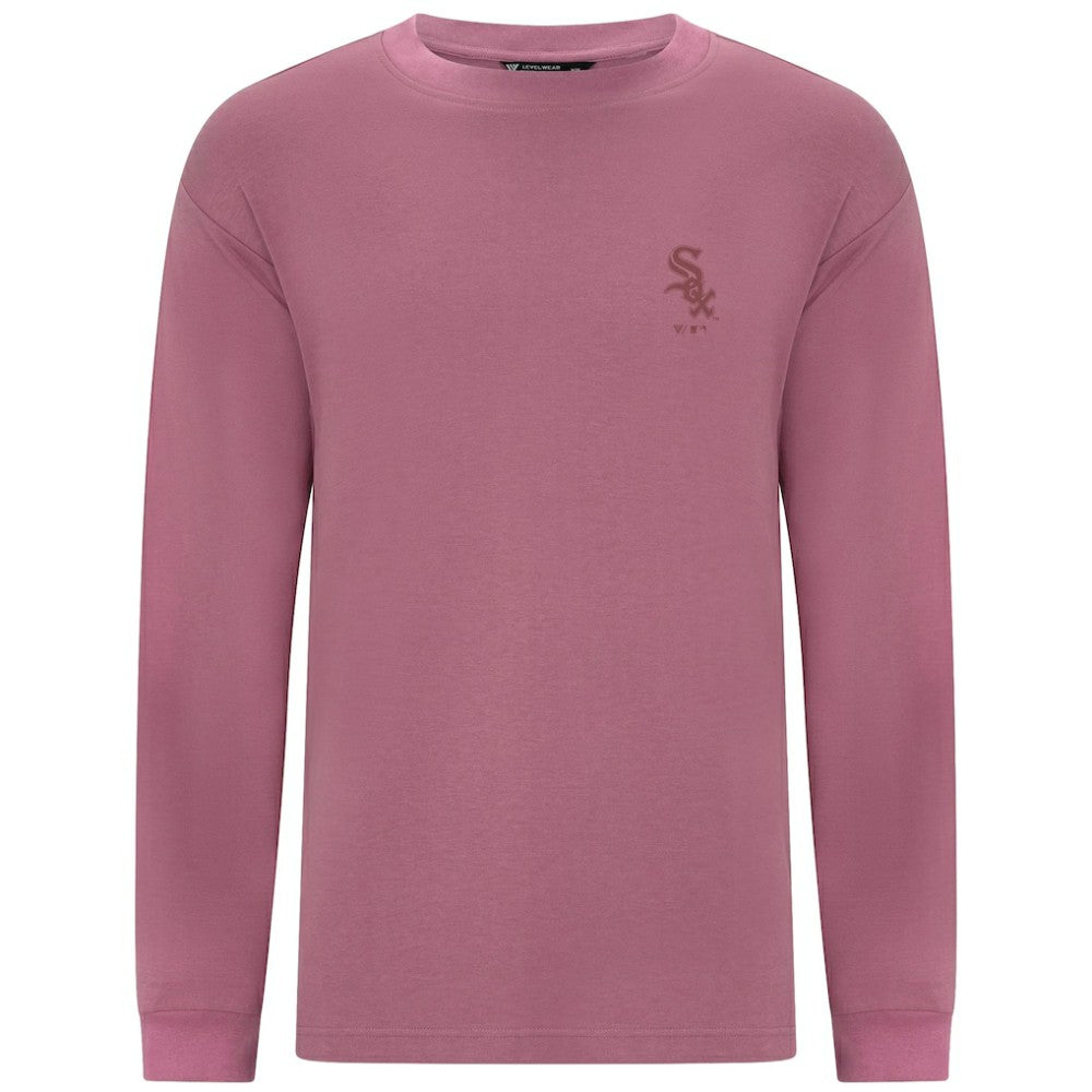 Chicago White Sox Levelwear Bridal Rose Luxe Signature Long Sleeve T-Shirt | MLB On Sale
