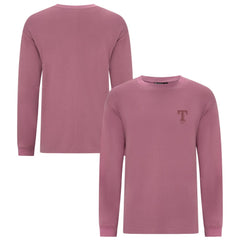 Texas Rangers Levelwear Bridal Rose Luxe Signature Long Sleeve T-Shirt | MLB Online