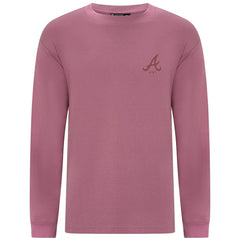 Atlanta Braves Levelwear Bridal Rose Luxe Signature Long Sleeve T-Shirt | MLB On Sale