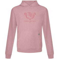 Tampa Bay Rays Levelwear Bridal Rose Relay Pullover Hoodie | MLB Shop