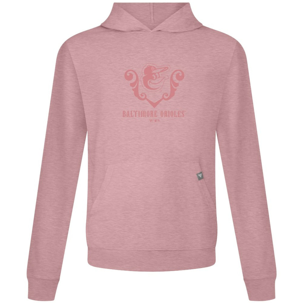 Baltimore Orioles Levelwear Bridal Rose Relay Pullover Hoodie | MLB New