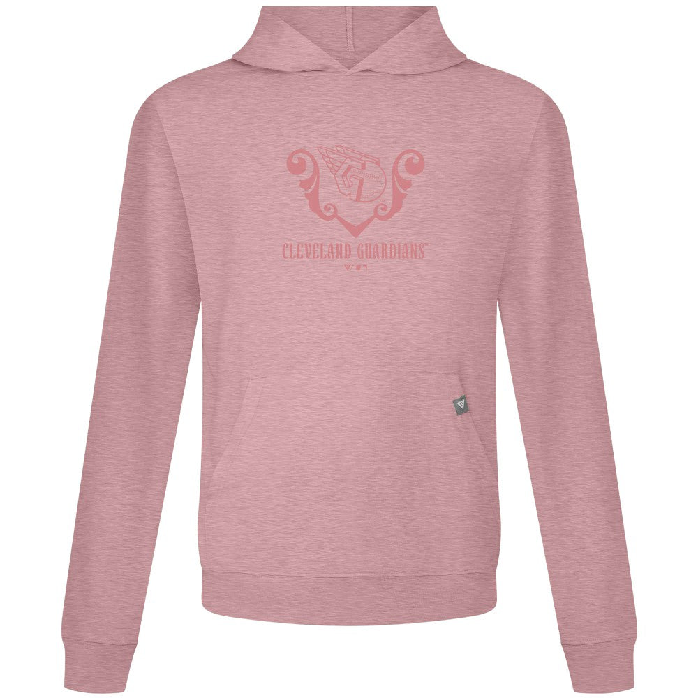 Cleveland Guardians Levelwear Bridal Rose Relay Pullover Hoodie | MLB US