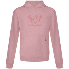 Atlanta Braves Levelwear Bridal Rose Relay Pullover Hoodie | MLB Shop