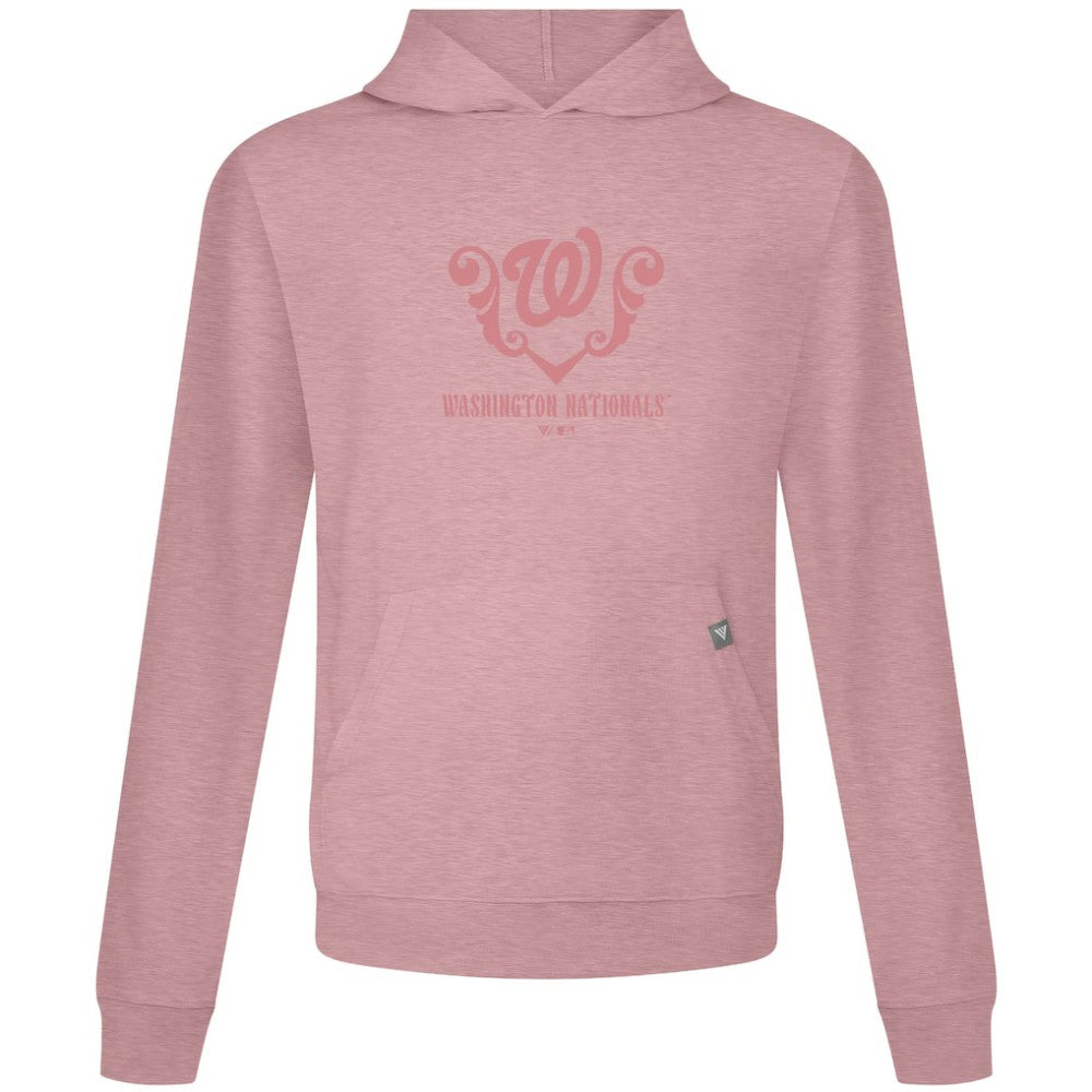 Washington Nationals Levelwear Bridal Rose Relay Pullover Hoodie | MLB For sale