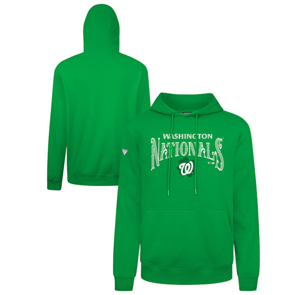 Washington Nationals Levelwear St. Patrick's Day Podium Hoodie | MLB Near me