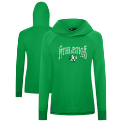 Athletics Levelwear Women's St. Patrick's Day Slender Raglan Hoodie | MLB Online