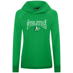 Athletics Levelwear Women's St. Patrick's Day Slender Raglan Hoodie | MLB Online
