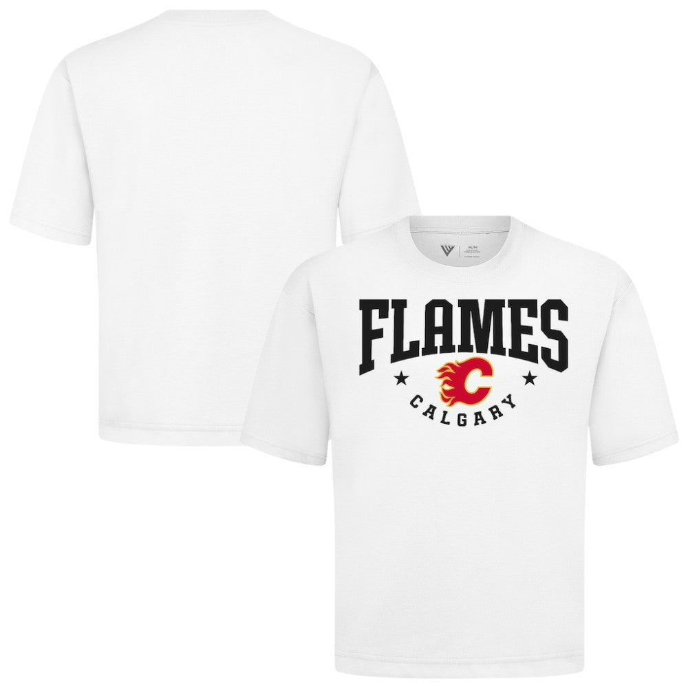 Calgary Flames Levelwear Luxe Signature Knit T-Shirt Discount