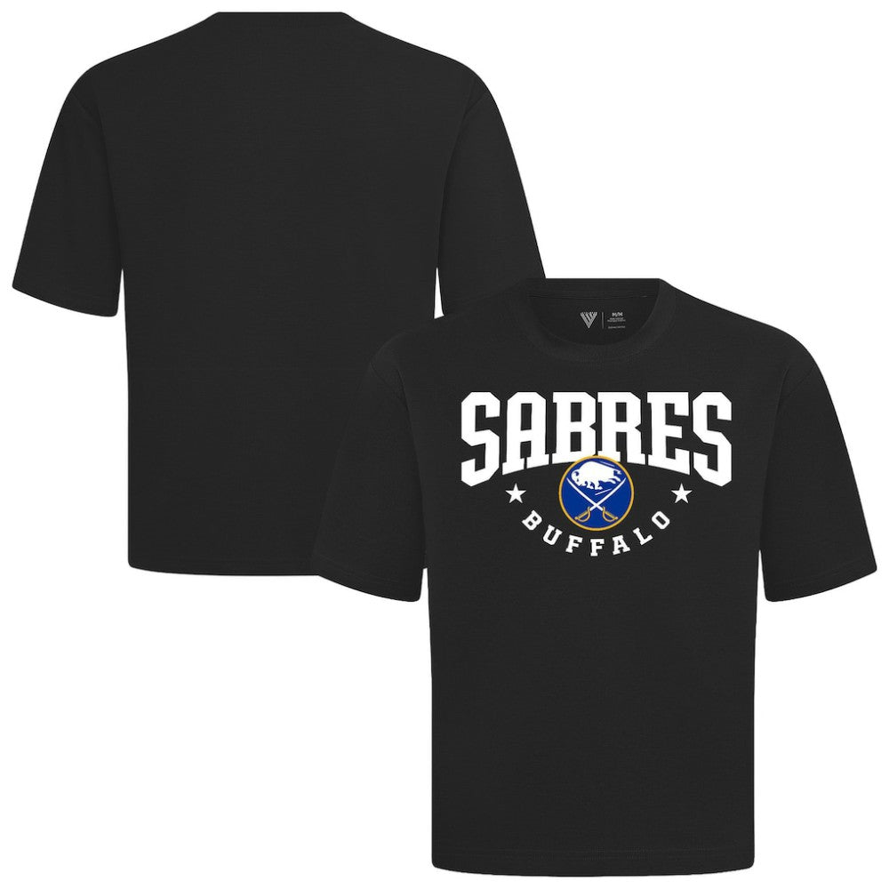 Buffalo Sabres Levelwear Luxe Signature Knit T-Shirt For Sale