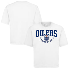 Edmonton Oilers Levelwear Luxe Signature Knit T-Shirt Sale