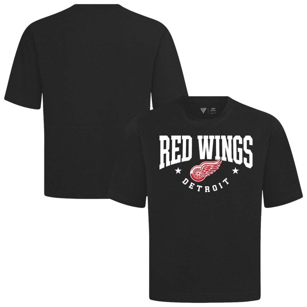 Detroit Red Wings Levelwear Luxe Signature Knit T-Shirt Outlet