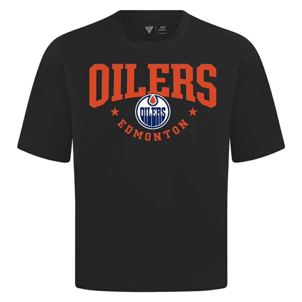 Edmonton Oilers Levelwear Luxe Signature Knit T-Shirt Online