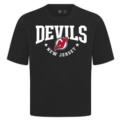 New Jersey Devils Levelwear Luxe Signature Knit T-Shirt For Sale