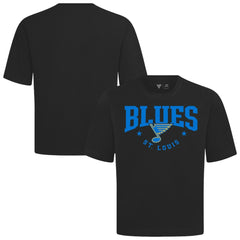 St. Louis Blues Levelwear Luxe Signature Knit T-Shirt On Sale