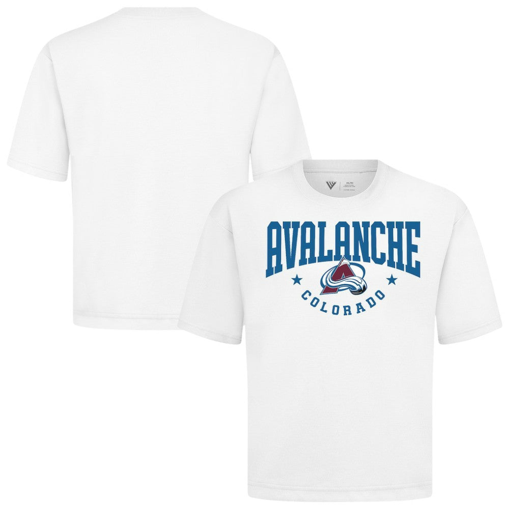 Colorado Avalanche Levelwear Luxe Signature Knit T-Shirt On Sale