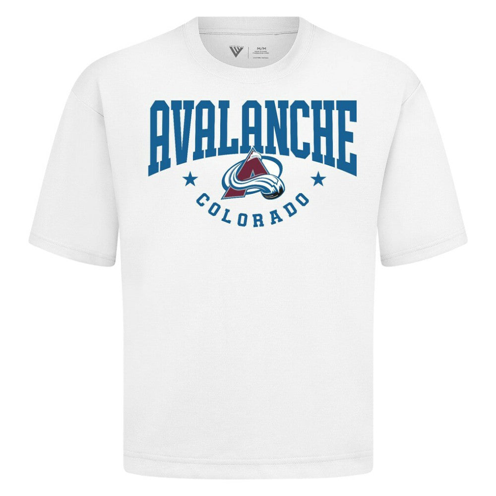 Colorado Avalanche Levelwear Luxe Signature Knit T-Shirt On Sale