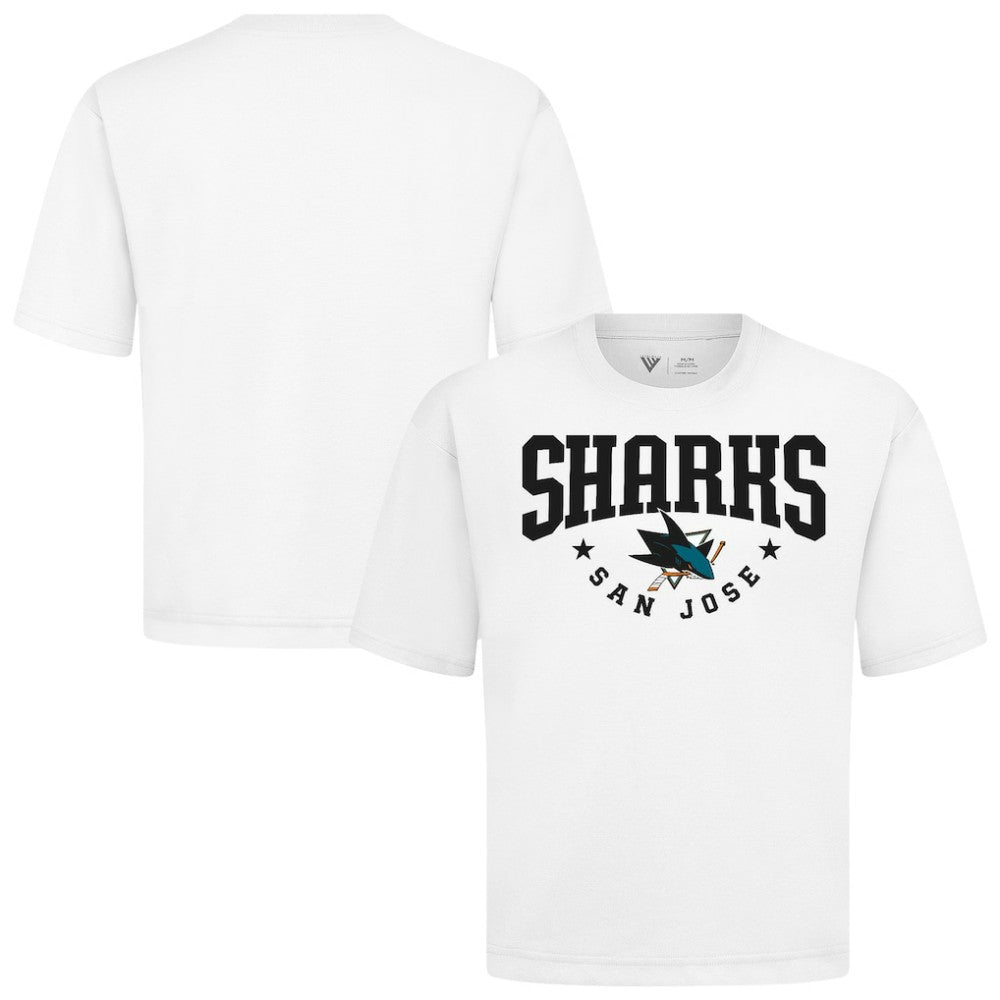 San Jose Sharks Levelwear Luxe Signature Knit T-Shirt On Sale