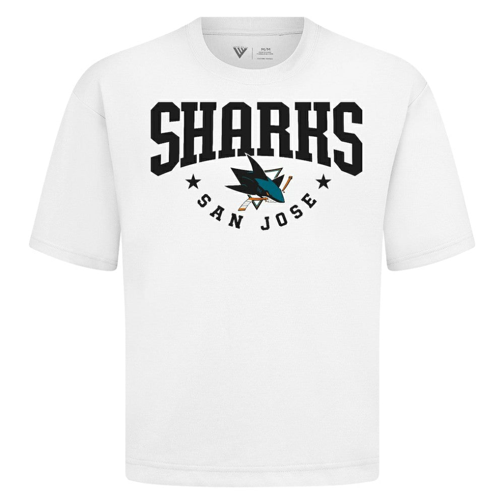 San Jose Sharks Levelwear Luxe Signature Knit T-Shirt On Sale