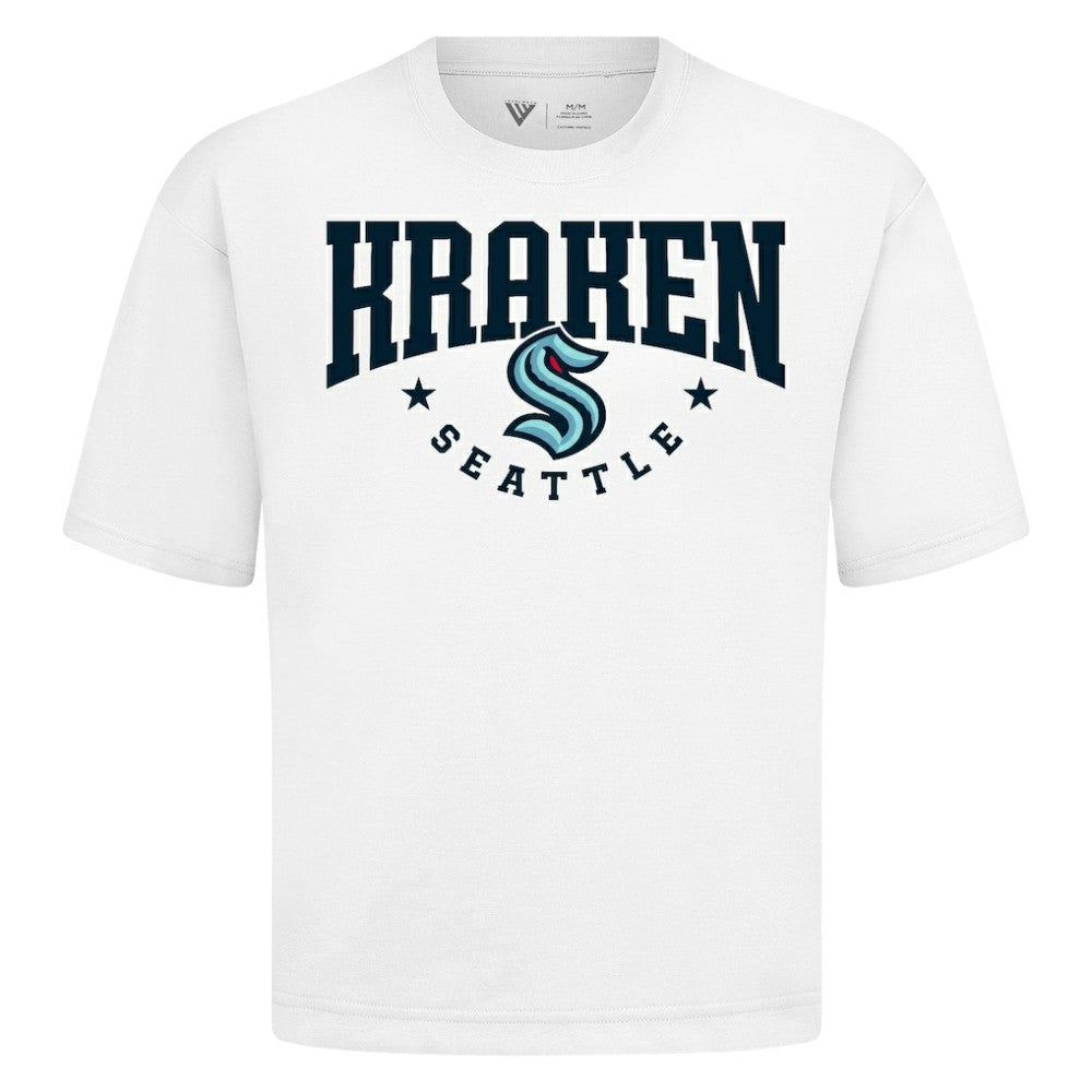 Seattle Kraken Levelwear Luxe Signature Knit T-Shirt For Sale