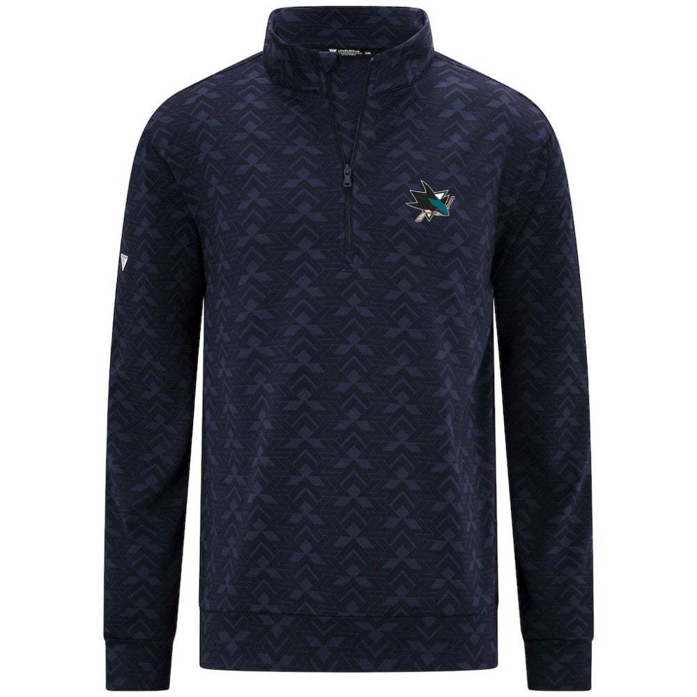 San Jose Sharks Levelwear Chameleon Quarter-Zip Sweatshirt Sale