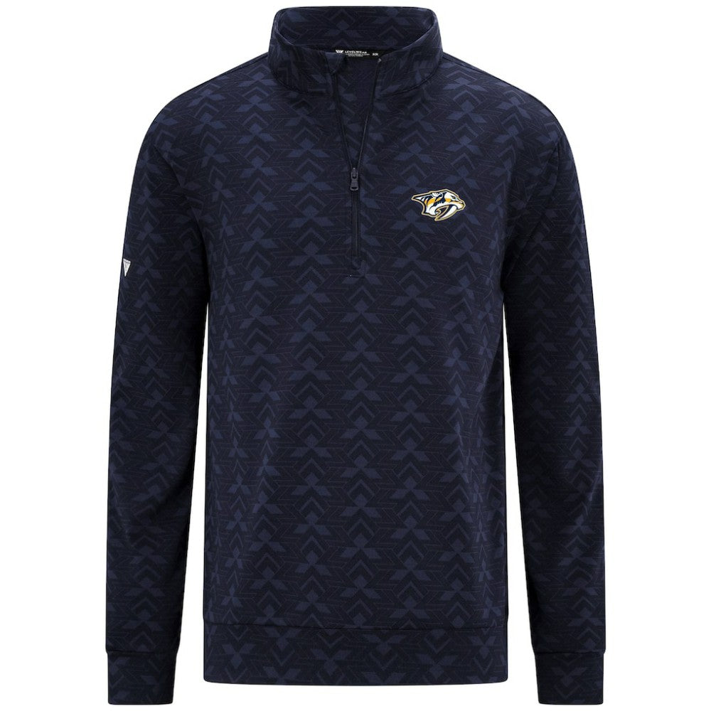 Nashville Predators Levelwear Chameleon Quarter-Zip Sweatshirt For Sale