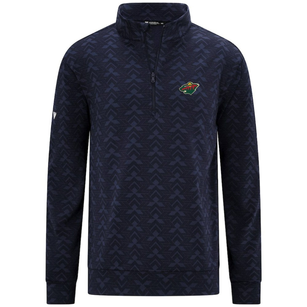 Minnesota Wild Levelwear Chameleon Quarter-Zip Sweatshirt For Sale