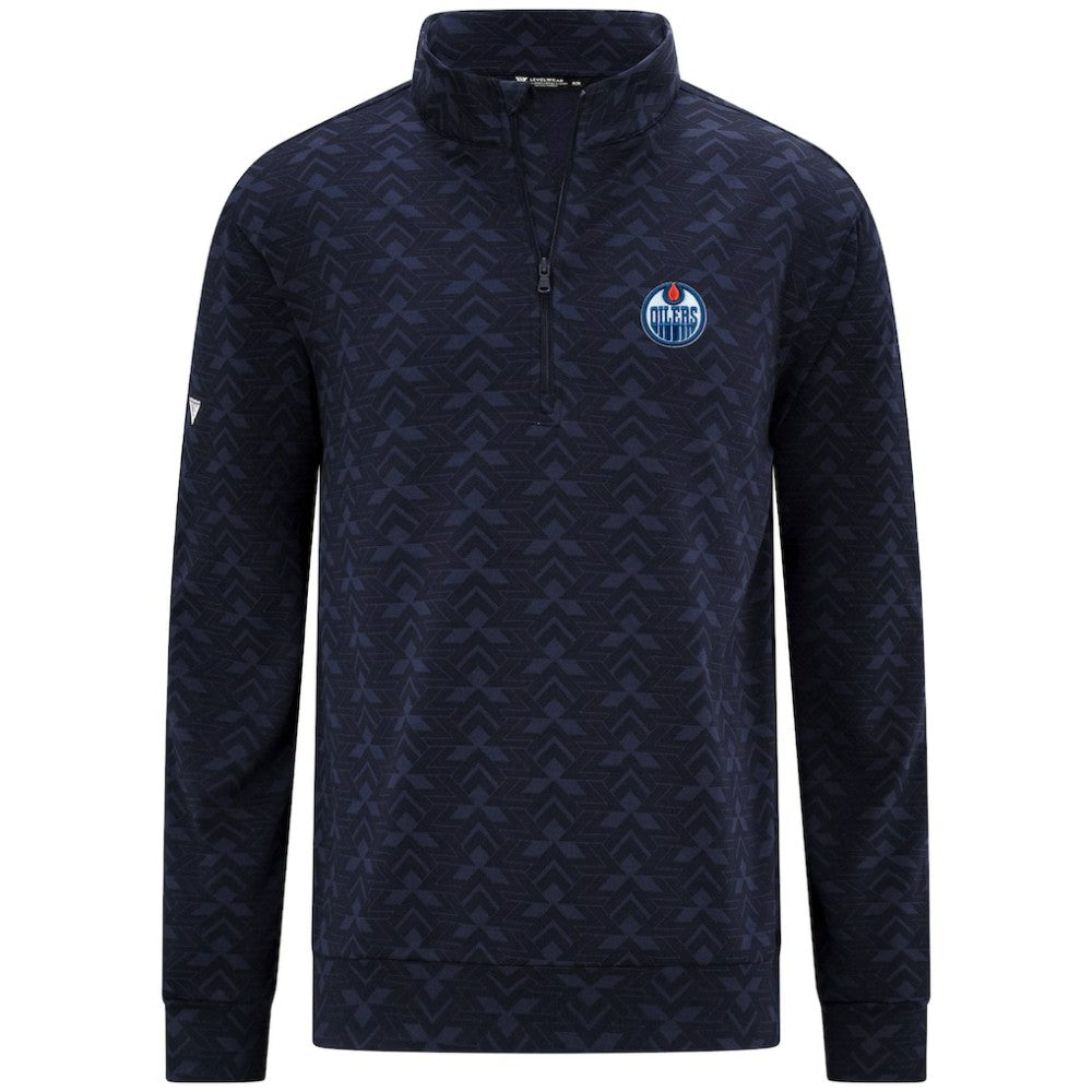 Edmonton Oilers Levelwear Chameleon Quarter-Zip Sweatshirt On Sale