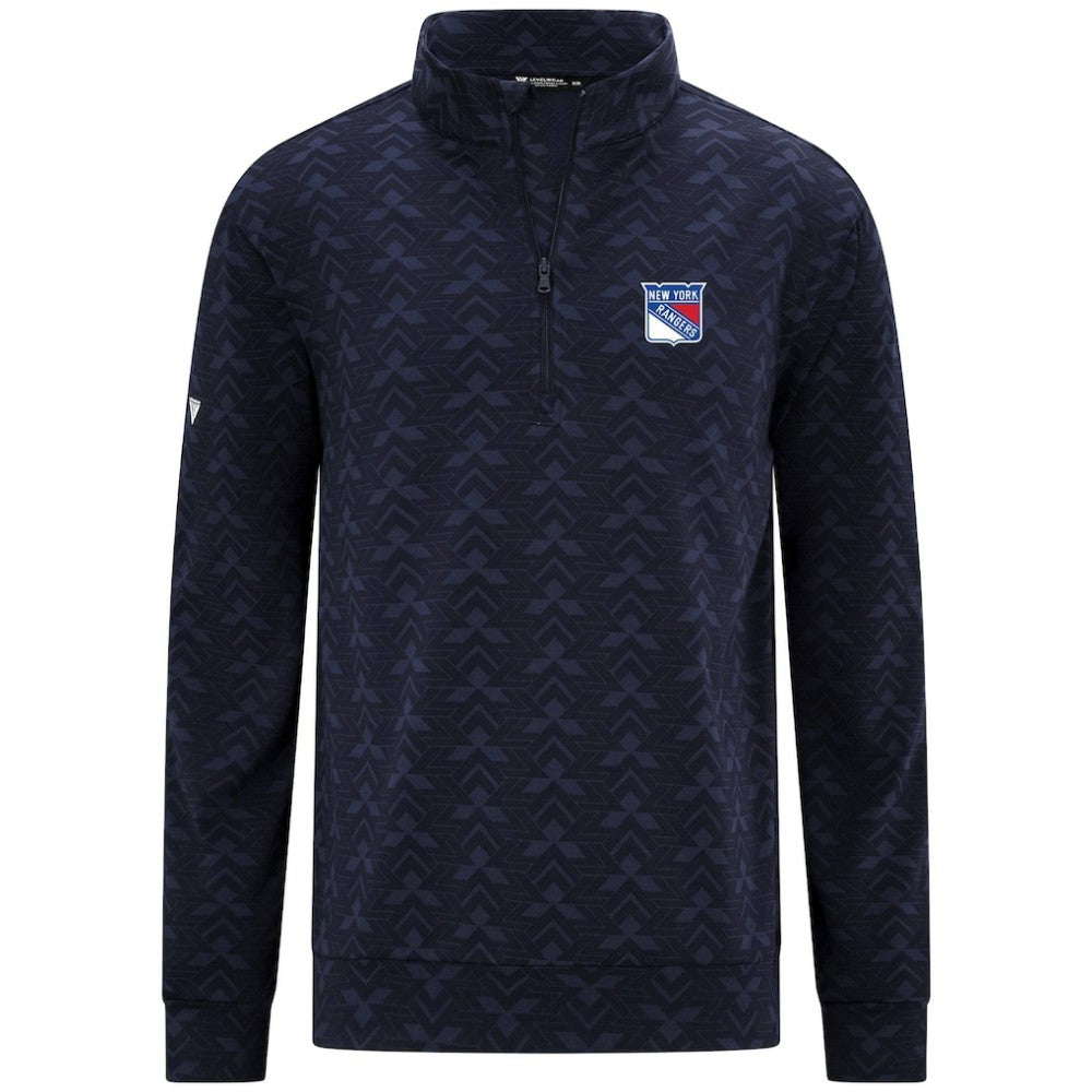 New York Rangers Levelwear Chameleon Quarter-Zip Sweatshirt For Sale