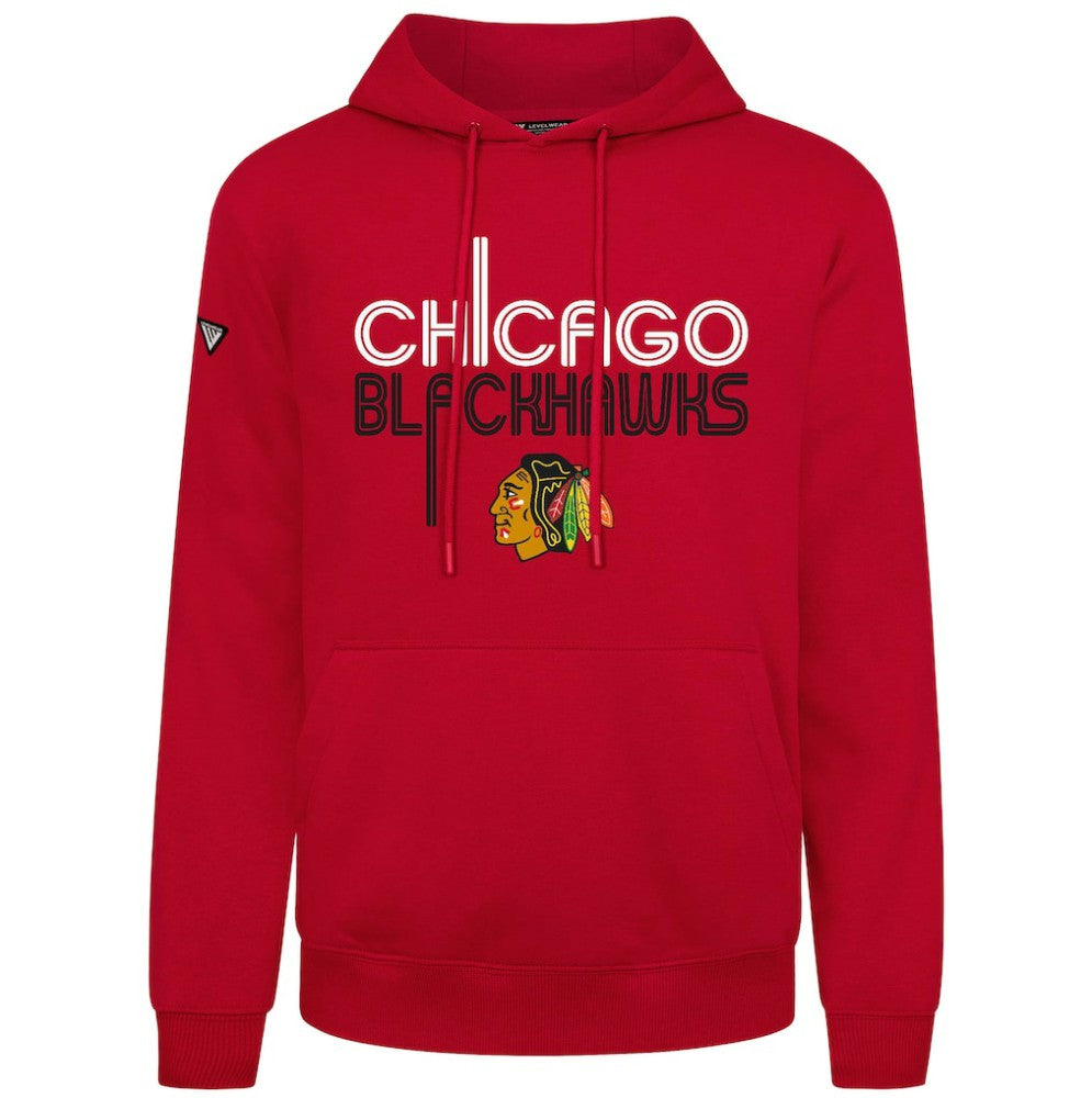 Chicago Blackhawks Levelwear Podium Lanes Hoodie On Sale