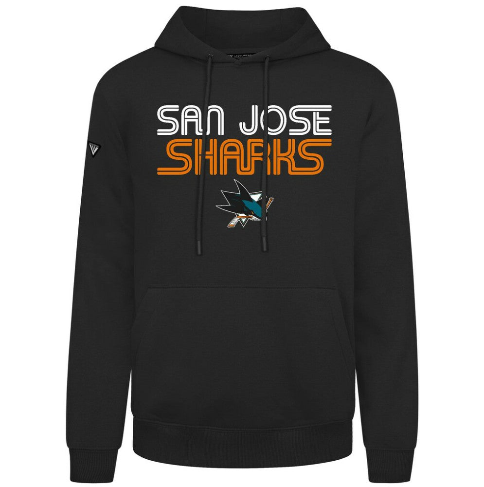 San Jose Sharks Levelwear Podium Lanes Hoodie Outlet