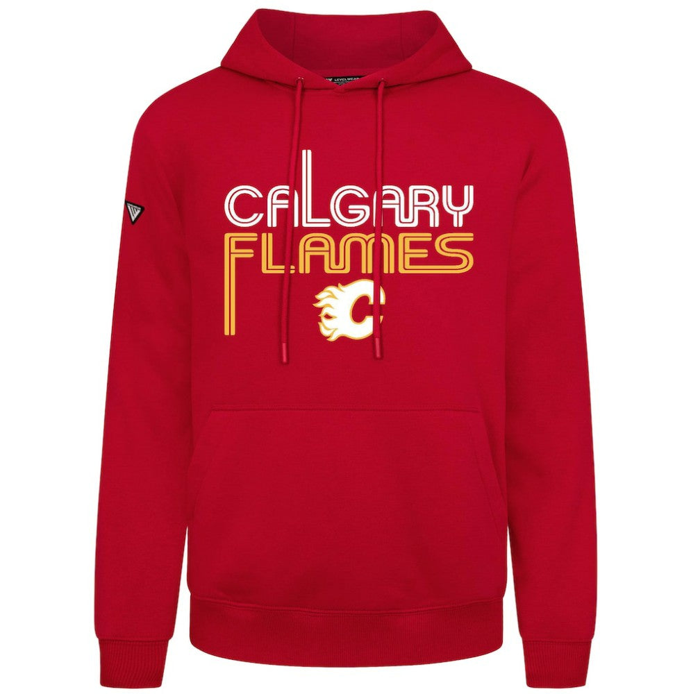 Calgary Flames Levelwear Podium Lanes Hoodie Discount