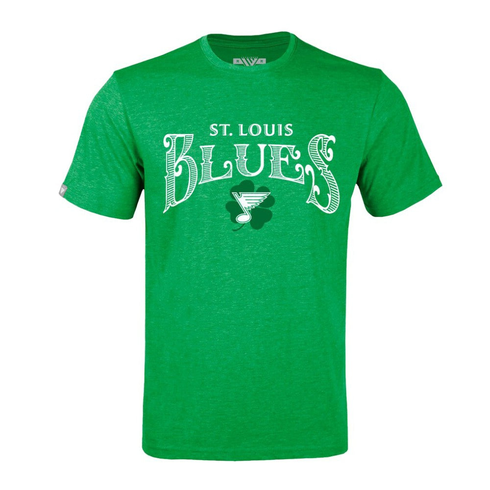 St. Louis Blues Levelwear St. Patrick's Day Richmond T-Shirt Sale