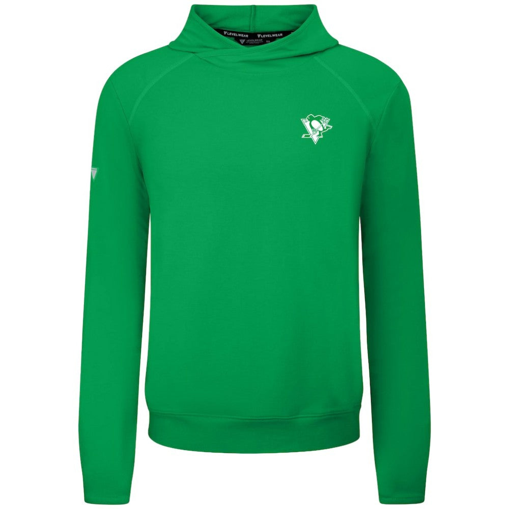 Pittsburgh Penguins Levelwear St. Patrick's Day Mandate Tri-Blend Hoodie Discount