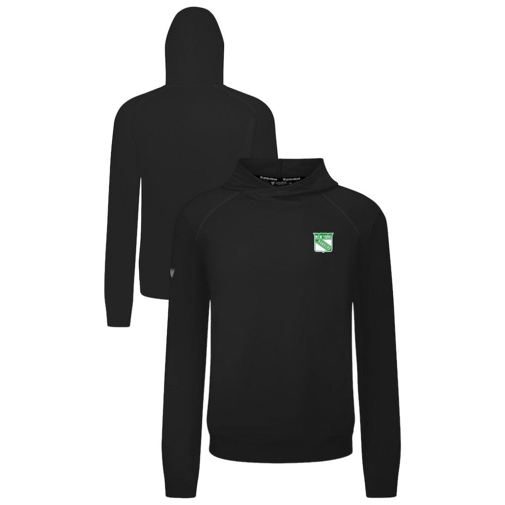 New York Rangers Levelwear St. Patrick's Day Mandate Tri-Blend Hoodie Outlet