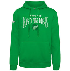 Detroit Red Wings Levelwear St. Patrick's Day Podium Hoodie Discount