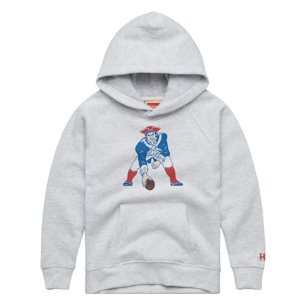 New England Patriots  Homage Youth 1979 Tri-Blend Hoodie