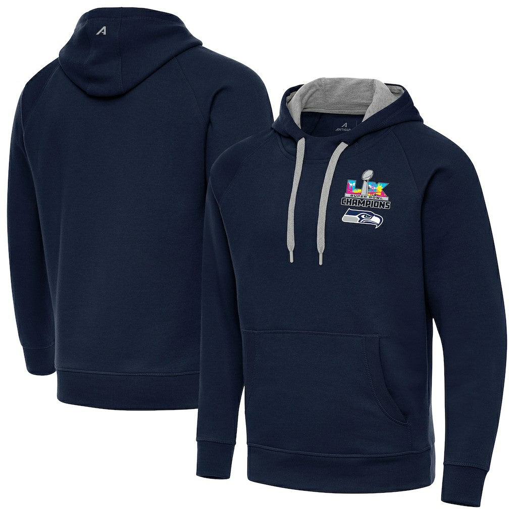 Seattle Seahawks Champion Antigua Super Bowl LX s Victory Hoodie