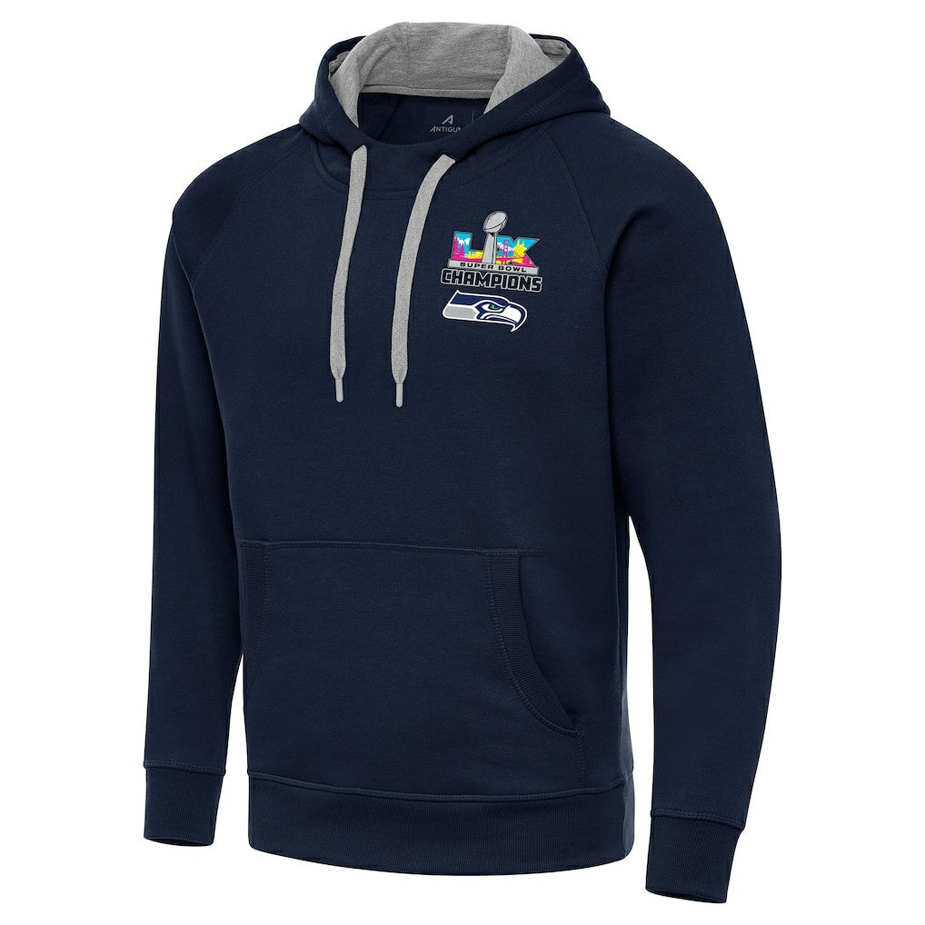 Seattle Seahawks Champion Antigua Super Bowl LX s Victory Hoodie