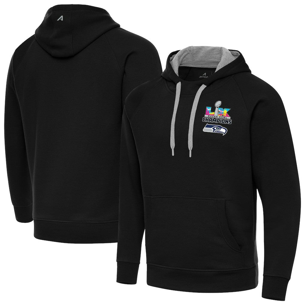 Seattle Seahawks Champion Antigua Super Bowl LX s Victory Hoodie