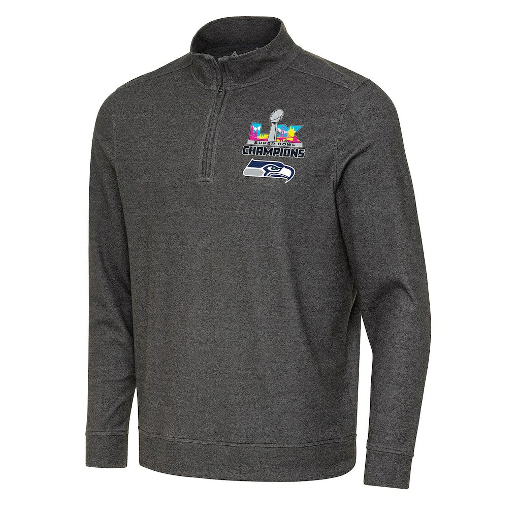 Seattle Seahawks Champion Antigua Super Bowl LX s Subtle Quarter-Zip Pullover