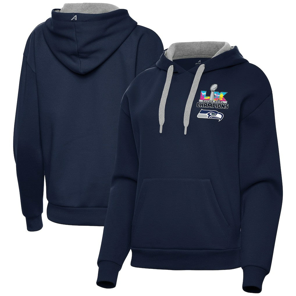 Seattle Seahawks Champion Antigua Women's Super Bowl LX s Victory Hoodie