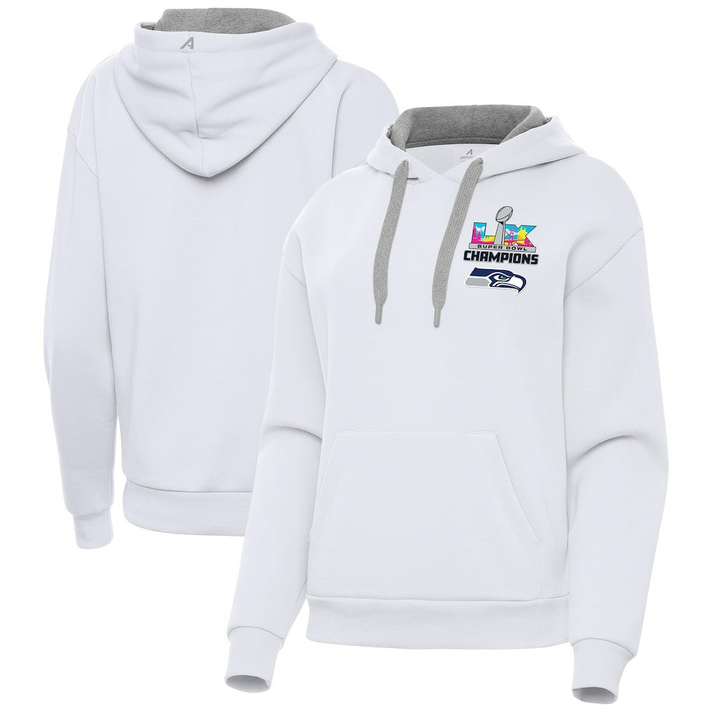 Seattle Seahawks Champion Antigua Women's Super Bowl LX s Victory Hoodie
