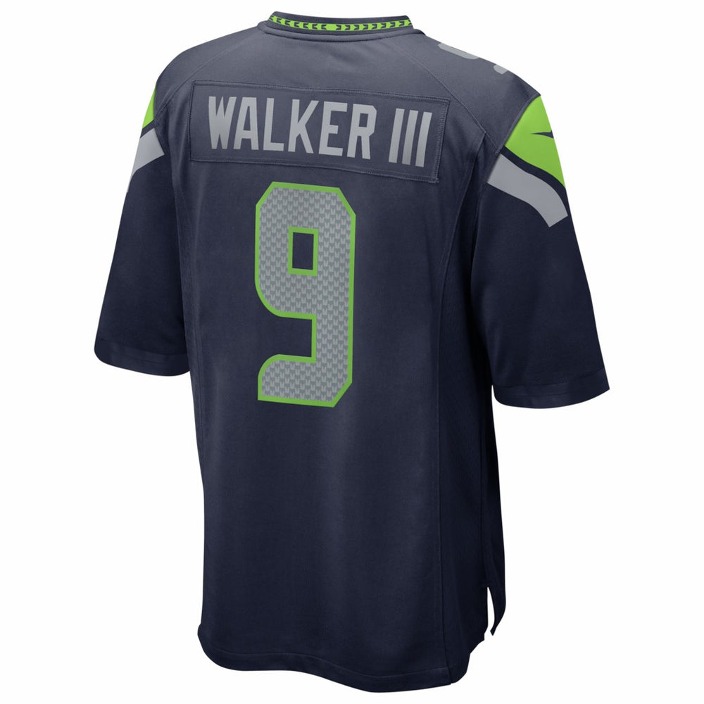 Seattle Seahawks Nike Kenneth Walker III  Super Bowl LX Patch Game Jersey