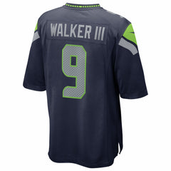 Seattle Seahawks Nike Kenneth Walker III  Super Bowl LX Patch Game Jersey