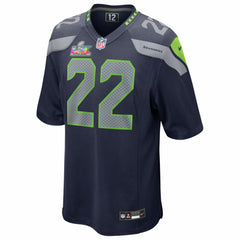 Seattle Seahawks Nike Rashid Shaheed  Super Bowl LX Patch Game Jersey