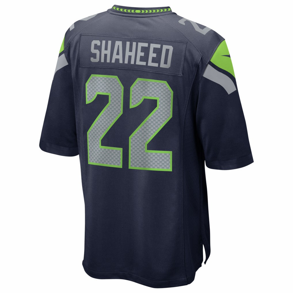 Seattle Seahawks Nike Rashid Shaheed  Super Bowl LX Patch Game Jersey