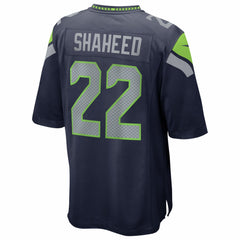 Seattle Seahawks Nike Rashid Shaheed  Super Bowl LX Patch Game Jersey
