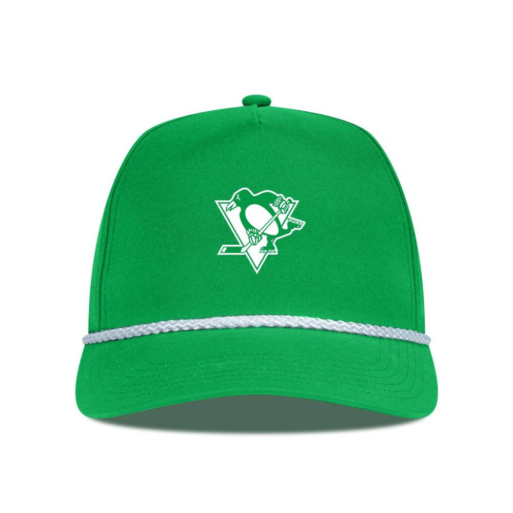 Pittsburgh Penguins Levelwear St. Patrick's Day Gambit Rope Adjustable Hat Discount