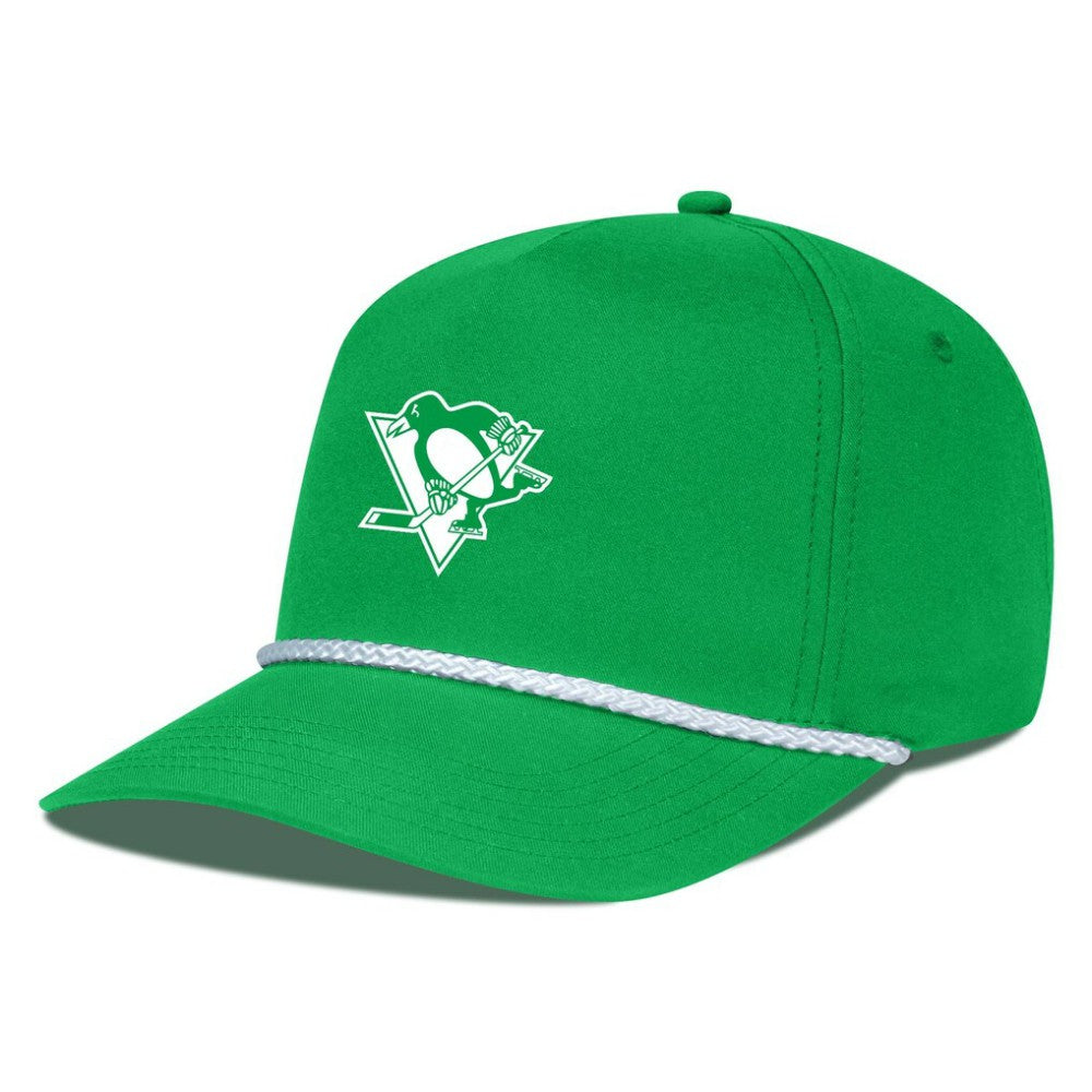 Pittsburgh Penguins Levelwear St. Patrick's Day Gambit Rope Adjustable Hat Discount