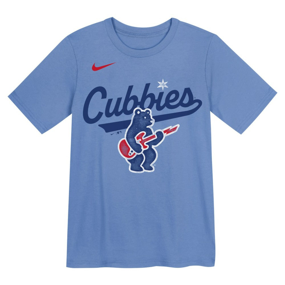 Chicago Cubs Nike Preschool Electric Bear Alternate T-Shirt | MLB Outlet